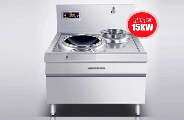 山东滨州市责任品牌神鹰电磁一炒一大锅灶精选材质 打造品质之选图1