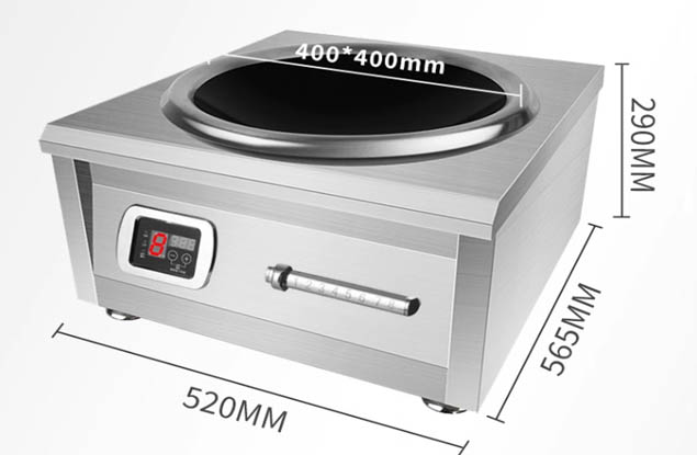 山东济南市实力品牌御厨电磁一炒一大锅灶功能齐全 满足多样需求图1