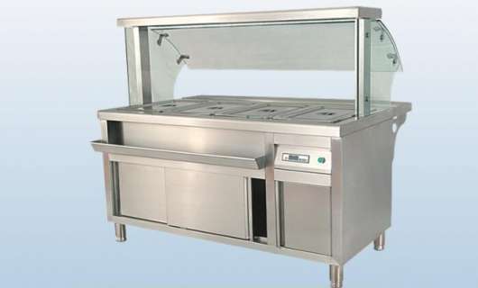 美食舞台的守护者：玻璃罩<span class=