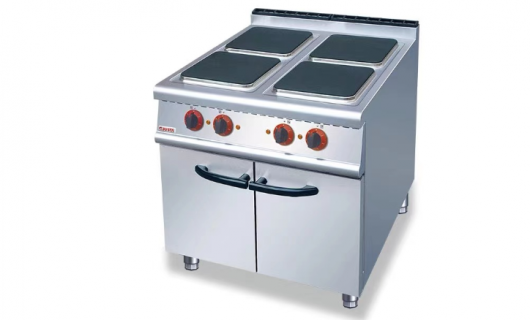 四头煮食炉连柜：<span class=