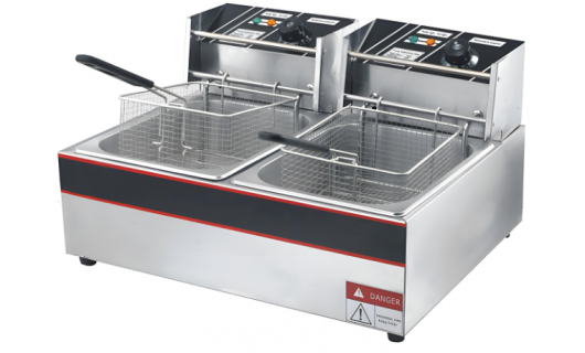 革新烹饪艺术，座台式电热单缸炸炉——美食创新者的<span class=