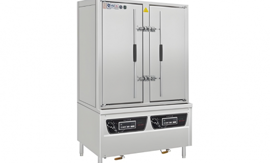 双门蒸柜：厨房中的高效蒸煮大师，<span class=