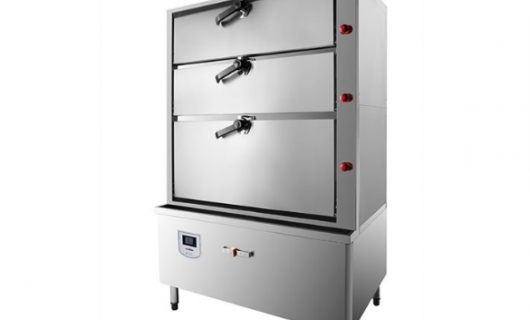 电磁双门蒸柜炉：<span class=