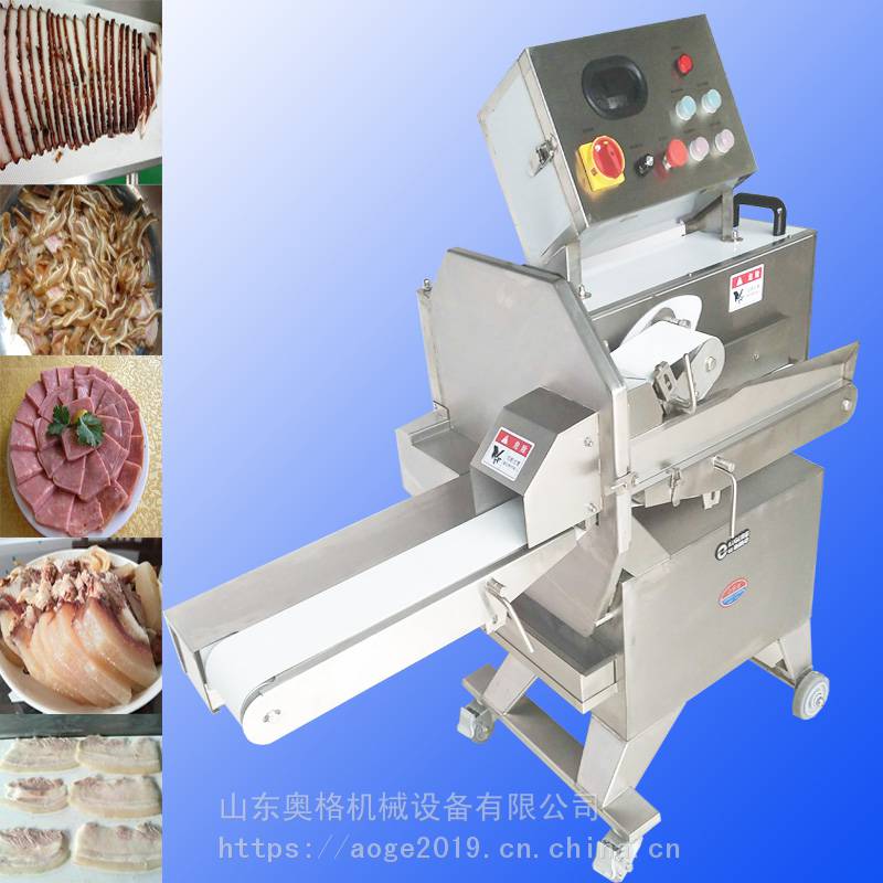 肉制品加工设备商用肉脯专用切肉片机厂家直销图片 价格