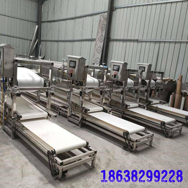 米面机械商用全自动凉皮机星鸿小型米皮机面皮机一机多用好操作图片 价格