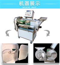 九盈机械切菜机切菜机 多功能切菜机厂家tj-301d 台湾切菜机 切菠菜段 切土豆丝图片 价格