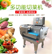 九盈机械切菜机tj-118食堂切菜机 厨房切菜视频 定金 切萝卜丝 芋头切丁 切土豆图片 价格