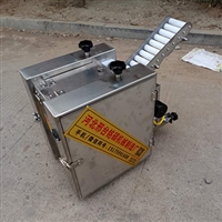 隆尧县铭硕机械厂机械设备新型饺子皮机 小型家用擀皮机 电动商用云吞皮机图片 价格