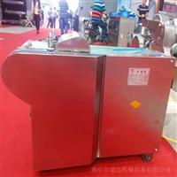 圣轩机械切菜机多功能切菜机器 食堂切菜机 切菜机传送带图片 价格