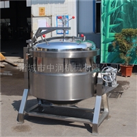 zrzzg-100机械设备高温高压蒸煮设备 不锈钢材质安全卫生 高压蒸煮锅图片 价格