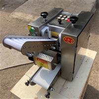 隆尧县铭硕机械厂机械设备多功能饺子皮机 新型全自动饺子皮机 饺子皮磨具图片 价格