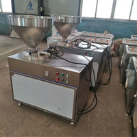 景翔牌机械设备玉米肠灌肠机 景翔牌 亲亲肠灌肠机 液压灌肠机报价图片 价格