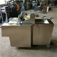 商诺机械机械设备全自动剁鸡块机 鸡排切块机 冻肉切丁机 新型切肉片机图片 价格