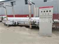 科信得机械科技有限公司机械设备鸡肉丁油炸机 全自动鸡肉块油炸设备 调理品连续式油炸流水线图片 价格