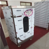 山东厨帮邦机械设备不锈钢蒸饭柜 电用蒸饭柜蒸包炉 蒸菜柜全自动单门蒸饭柜图片 价格