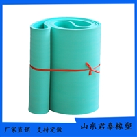 君泰橡塑橡胶传送带君泰橡塑切菜机输送带 大型食堂数字切菜机输送带 鲁城品牌图片 价格