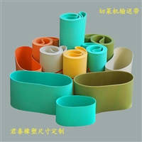 君泰橡塑橡胶传送带君泰橡塑切菜机输送带 食品输送带 切菜机切带价格图片 价格