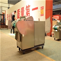 遥墙厨具切菜机全自动果蔬切菜机 不锈钢多功能切菜机 青岛切菜机批发图片 价格