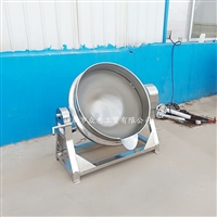 众惠工贸机械设备不锈钢夹层锅 中药材蒸煮设备 酱料炒料机众惠机械图片 价格