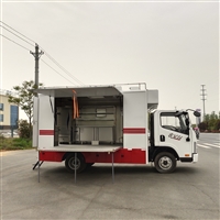 天宏专用汽车机械设备农村宴席流动餐车 解放国六流动厨房餐车 柴油餐车图片 价格