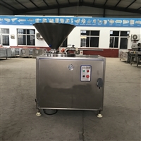 诸城旭邦机械机械设备桂花肠液压双管灌肠机图片 价格