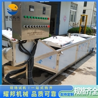 耀邦机械机械设备耀邦机械厂家销售 全自动鸡腿蒸煮入味机 鸡翅蒸煮机 定制肉类产品卤煮线图片 价格