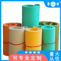 君泰橡塑橡胶传送带切菜机输送带易拆式 多功能切菜机 切片切丝切丁传动带图片 价格