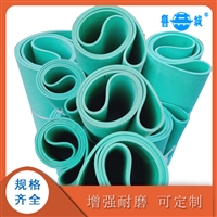 君泰橡塑橡胶传送带切菜机皮带 君泰橡塑切菜机传送带批发 鲁城食品级皮带图片 价格