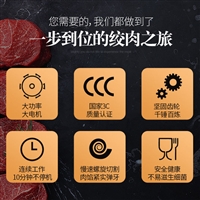 兴通原机械设备名健绞肉机家用打肉机电动绞馅机多功能香肠机器灌肠机小型商用机图片 价格