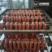 兆源机械机械设备商用红肠蒸煮设备,腊肠熏箱熏制机,腊肉烟熏机图片 价格