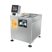 万芒机械机械设备切肉片机 鱼类切片神器 小型斜切鱼片机 万芒 双仓切鱼片机图片 价格