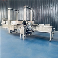 科信得机械科技有限公司机械设备食品连续油炸机 全自动油炸丸子流水线 丸子油炸设备图片 价格