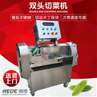 赫德机械切菜机赫德全自动大型切菜机  食堂用双头切菜机 大型切菜机图片 价格