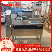 赫德机械切菜机赫德生产多功能变频切菜机 蔬菜芹菜蒜台切段机 蔬菜切菜机图片 价格