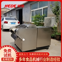 赫德机械切菜机800型平头切菜机 小型不锈钢切菜机 全自动蔬菜切段机图片 价格