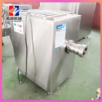 山东振皓机械设备冻肉绞肉机 全自动肉馅绞肉机 不锈钢碎肉机 振皓冻肉破碎机图片 价格