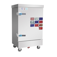 山东厨帮邦机械设备钵揽商用蒸饭柜 大容量电热蒸包炉 蒸馒头米饭蒸饭机图片 价格