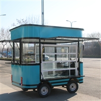 极致商贸机械设备快餐车 电动四轮手推车 摆摊流动移动<span class=