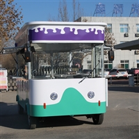 极致商贸机械设备电动四轮餐车 移动<span class=