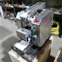 隆尧县铭硕机械厂机械设备商用不锈钢饺子皮机 电动揉面压皮机 高速制皮压包子皮机图片 价格