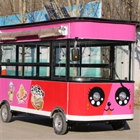 极致商贸机械设备多功能早餐车 电动四轮麻辣烫车 流动餐饮车 商用快餐车图片 价格