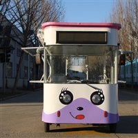 极致商贸机械设备电动四轮餐车 流动<span class=