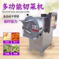 万芒机械切菜机双头切菜机 土豆萝卜切块机 仿人工切菜机 大小可调<span class=