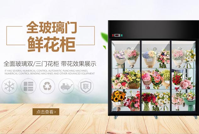 金粤鲜花保鲜柜供应图1