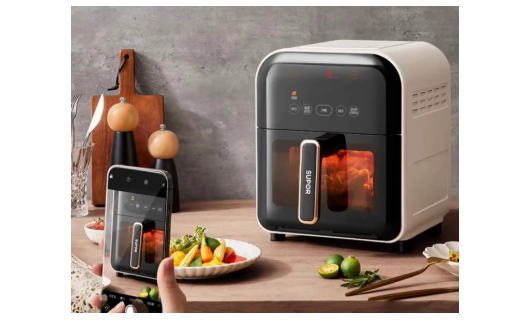 少油也能咔嘣脆！智能空气炸锅搜索量年增210%，家用大容量+食谱社交双轮引爆“无油厨房