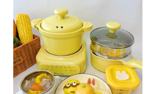 “一勺米糊”也能零残留！——“儿童辅食锅不粘易清洗”搜索量年涨220%，宝妈圈刷屏的“冲水即净”让喂饭告别“钢丝球