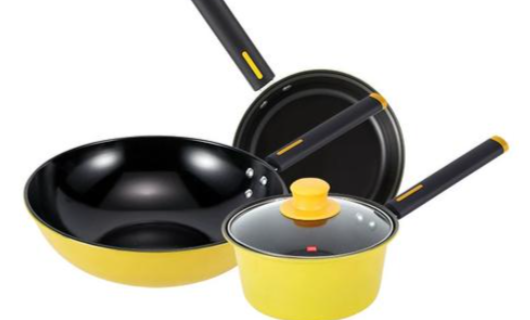不粘锅厨具：陶瓷涂层+5年不脱落实测，烹饪爱好者的“厨房神器”，美食博主力荐无油烟煎炒