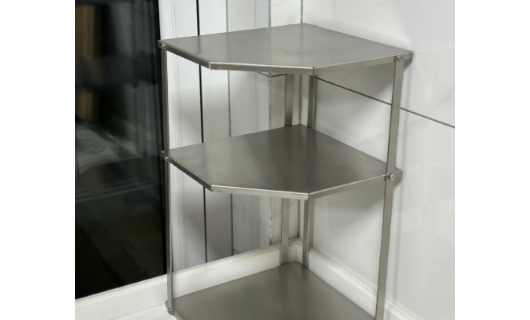 厨房置物架：免打孔+3档调节实测，租房党的“墙面救星”，抖音爆款3分钟快速安装