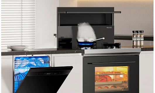 蒸烤一体集成灶选购难题终结！5大高能机型实测，厨房小白也能秒变大厨，太惊艳！