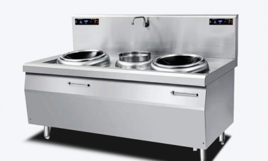 商用电磁灶显示E1不加热？别急着报修！老师傅教你3步自查，省下一笔维修费